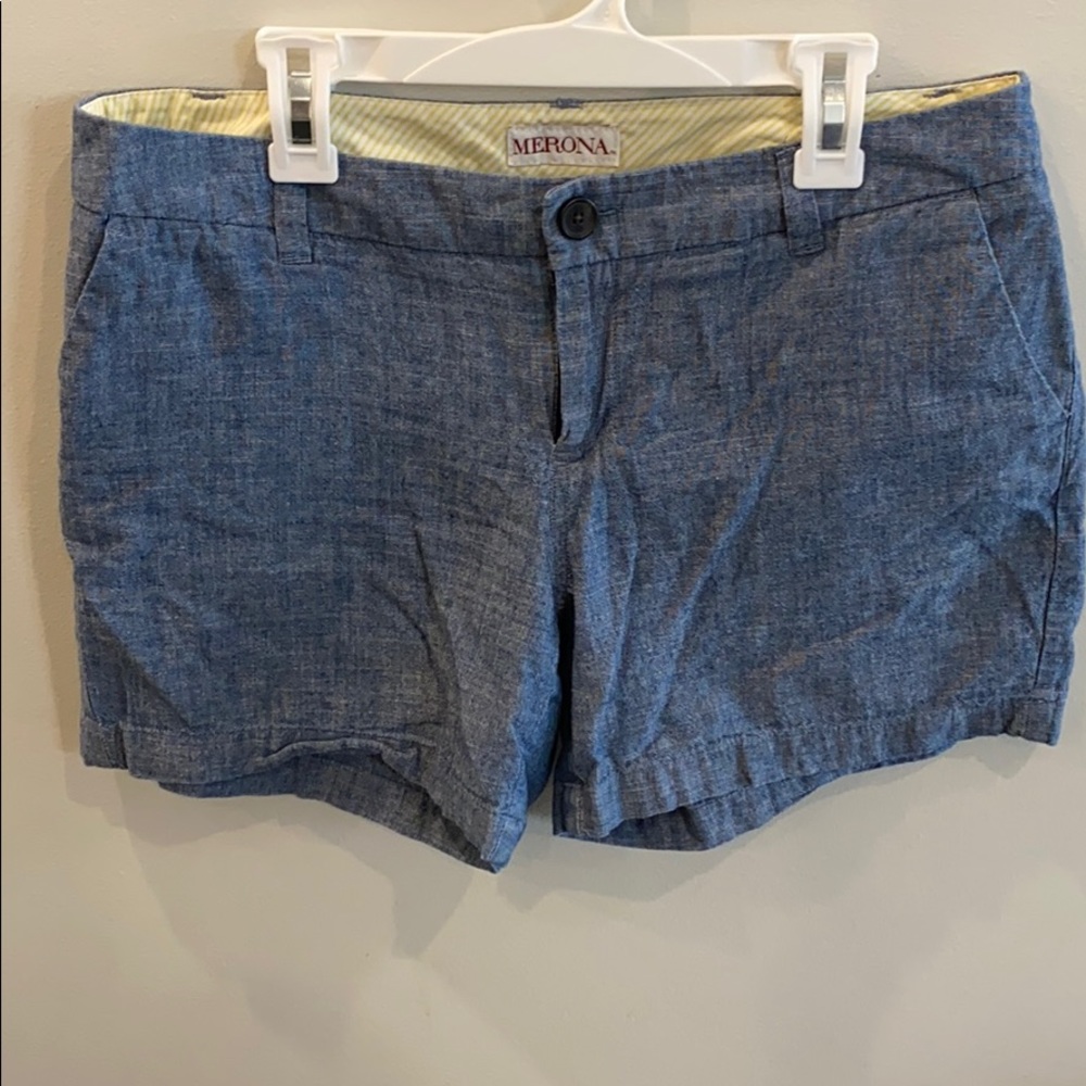 Merona chambray shorts